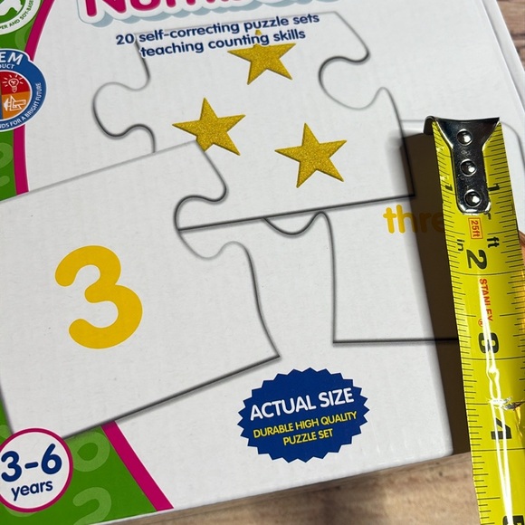 The Learning Journey Match It Numbers 1-20
3-Piece Puzzles - Picture 3 of 4